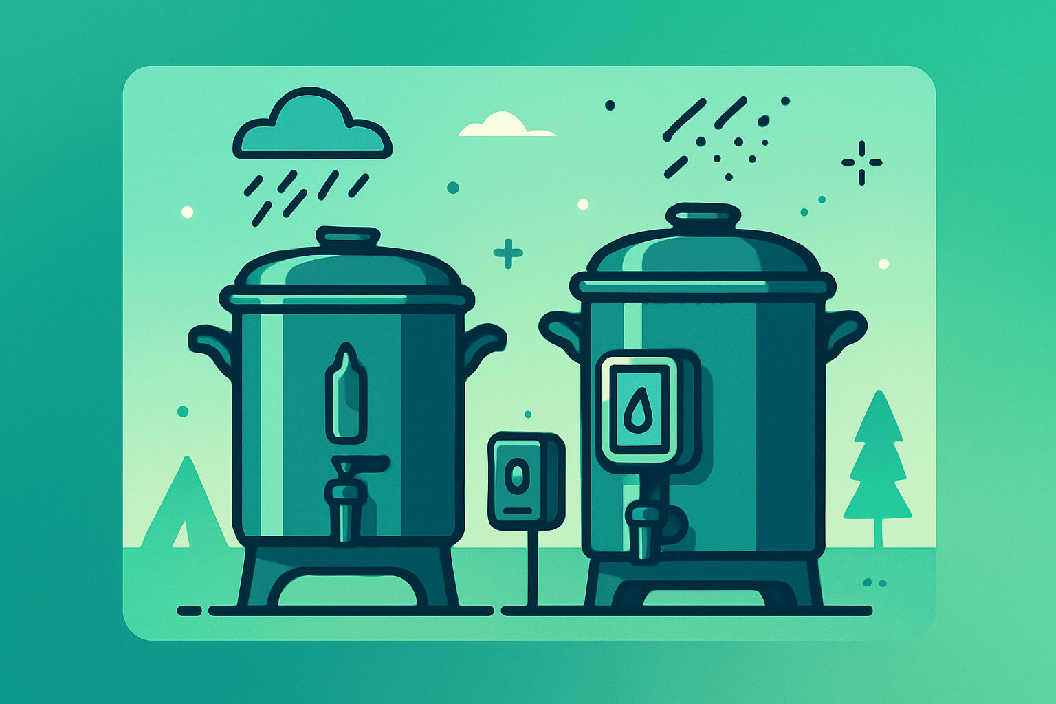 Why Outdoor Event Organizers Trust SYBO Coffee Urns with Waterproof Switch Covers