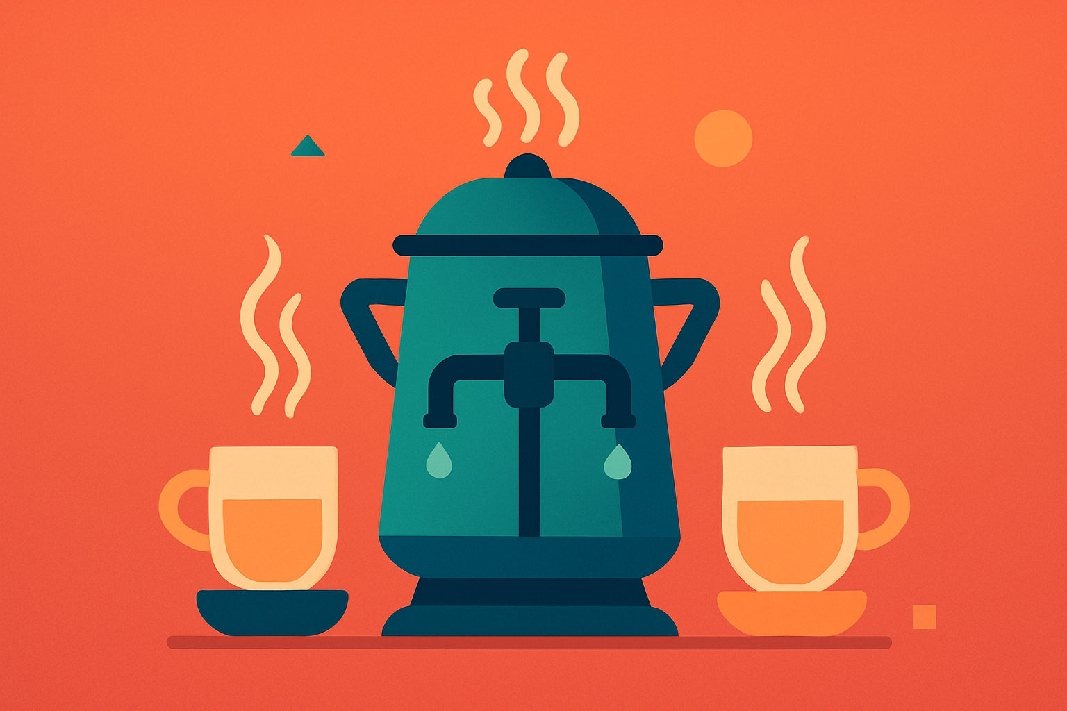Using SYBO Coffee Urn’s Two-Way Faucet to Eliminate Coffee Lines at Weddings and Galas