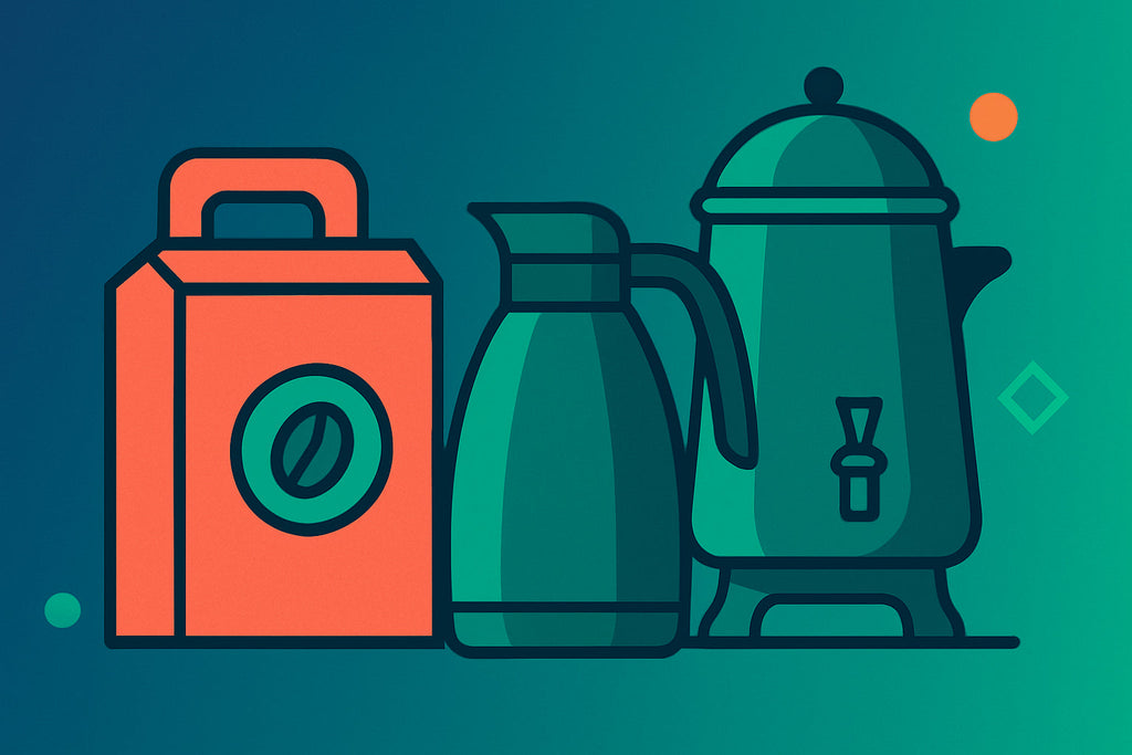 Comparing Coffee Boxes, Carafes, And SYBO Coffee Urns For Big Events