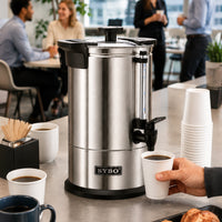 SYBO Stainless Steel Percolator Coffee Urn 50/100/120 Cup