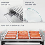 SYBO Electric Hot Dog Roller Grill