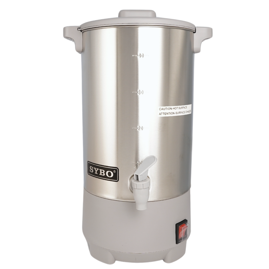 SYBO Commercial Stainless Steel Percolate Coffee Urn 40 Cup