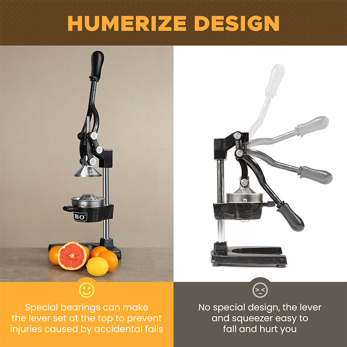 SYBO WF-1000 Manual Citrus Juicer, one size, Black