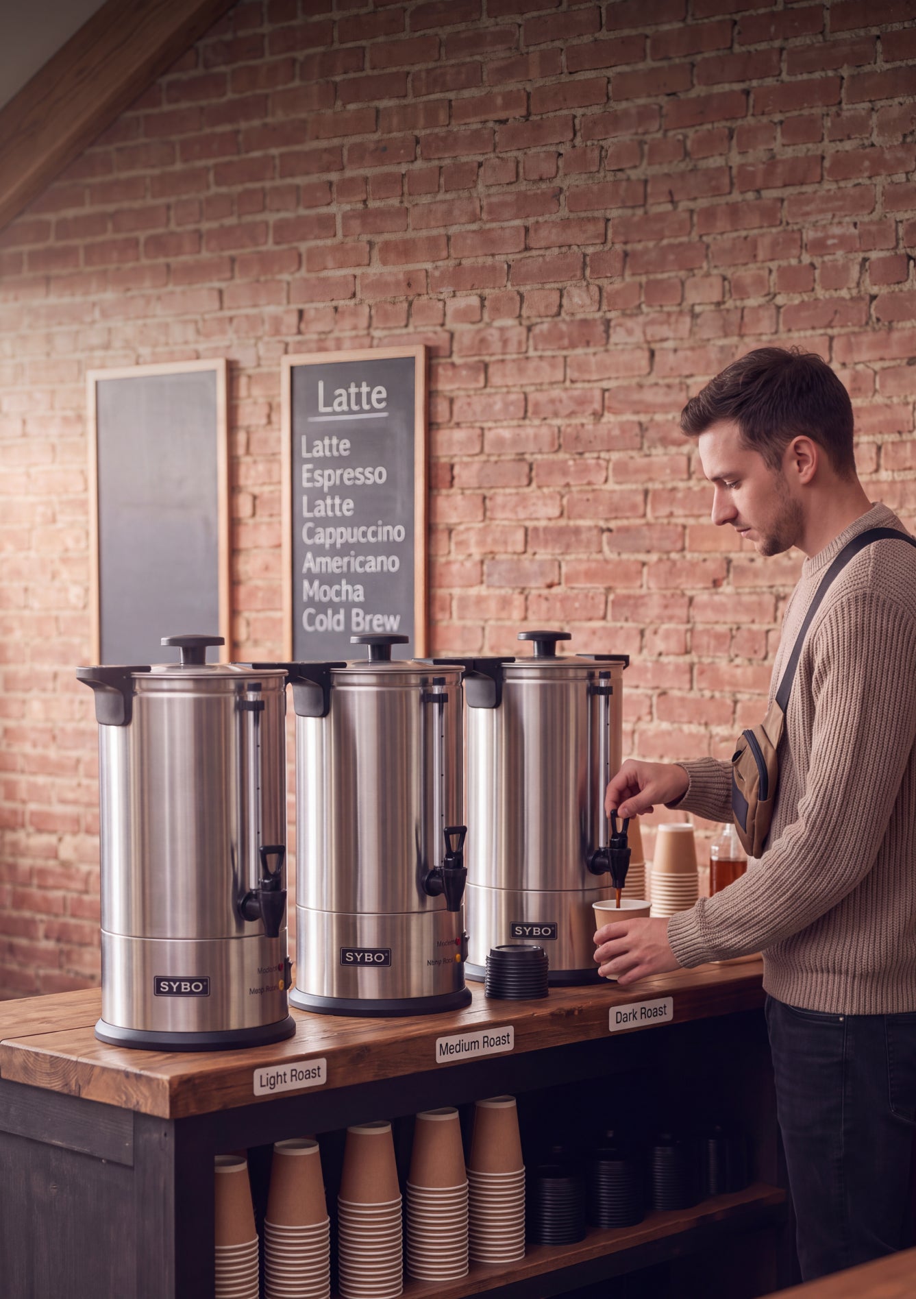 commercial coffee machine