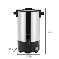 SYBO Stainless Steel Percolator Coffee Urn 30/40 Cup