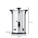 SYBO Commercial Stainless Steel Percolate Coffee Urn 50/100 Cup