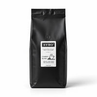 SYBO Freshly Roasted Coffee Beans – Medium/Dark Roast, Rich & Smooth Ground Coffee Blend