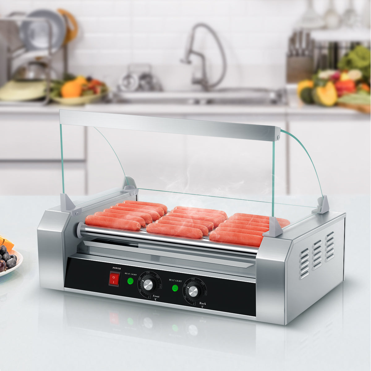 SYBO Electric Hot Dog Roller Grill