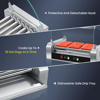 SYBO Electric Hot Dog Roller Grill