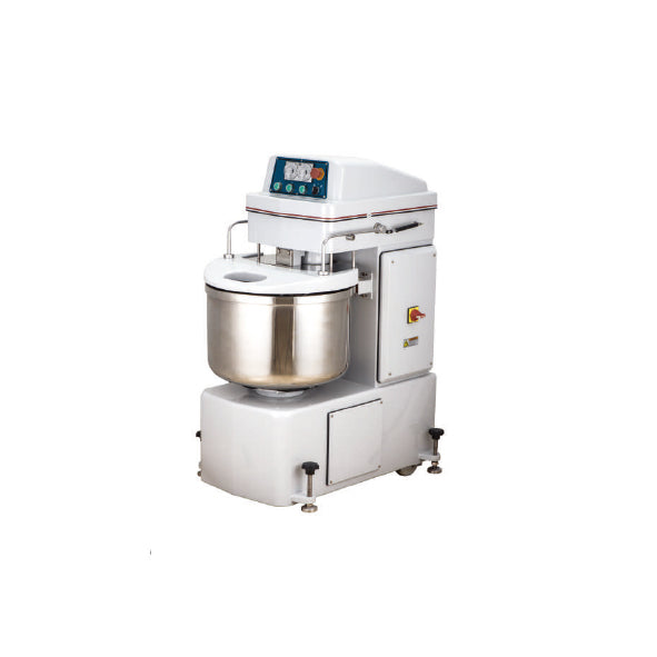 SYBO Spiral Mixer Commercial Kitchen Equipment 75/106/134/186 Qt Stainless Steel Bowl, 2-Speed Settings | Heavy-Duty Industrial Grade