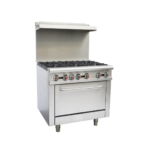 SYBO Commercial Gas Range with Oven