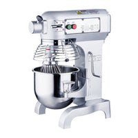 SYBO Planetary Mixer Commercial Kitchen Equipment 10/20/30 Qt Stainless Steel Bowl, 3-Speed Settings (113/184/341 RPM) | Heavy-Duty Industrial Grade