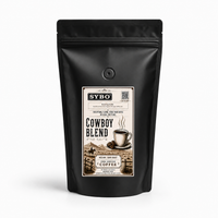 SYBO Freshly Roasted Coffee Beans – Medium/Dark Roast, Rich & Smooth Ground Coffee Blend