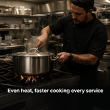 Turbo Brazier in commercial use — Even heat, faster cooking every service