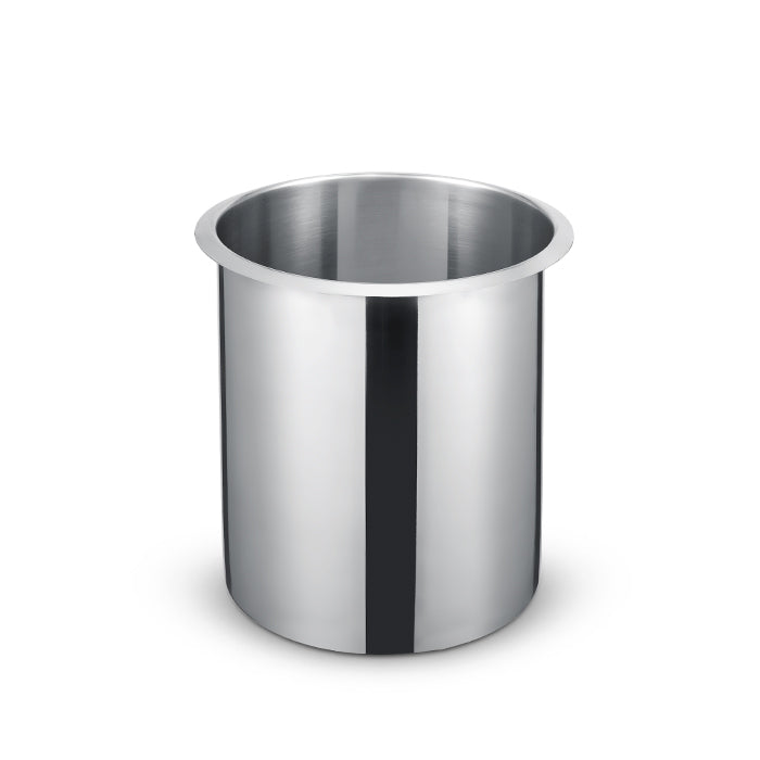 10.5-Quart Stainless Steel Bain Marie Inner Pot, NSF, Double Boiler, Sauce Pot