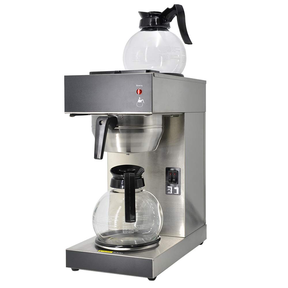 Parts of Commercial Pour Over Coffee Brewer
